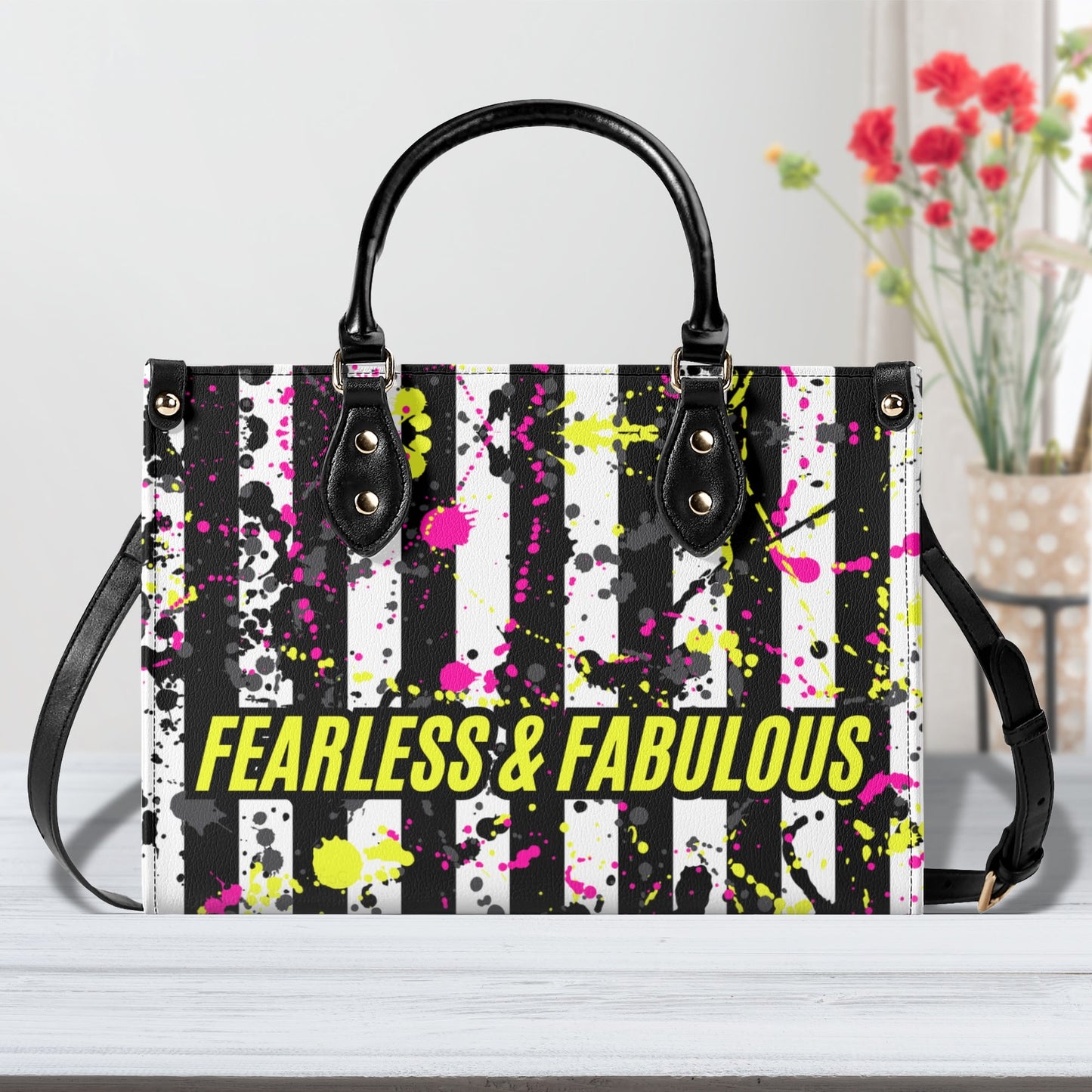 FEARLESS & FABULOUS • THE LEATHER TOTE