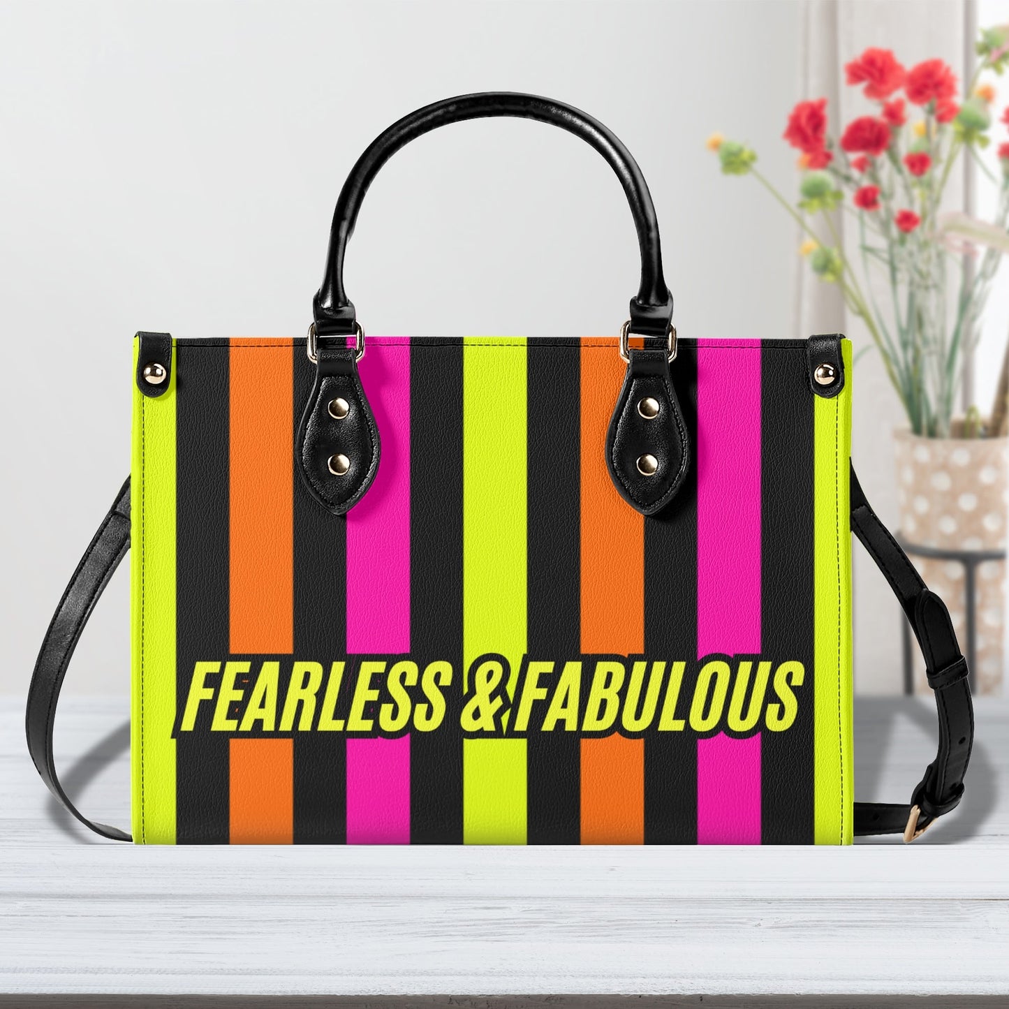 FEARLESS & FABULOUS • THE LEATHER TOTE