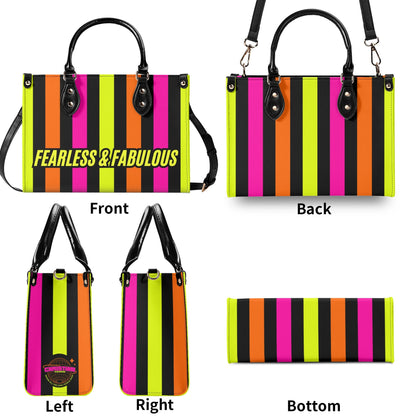 FEARLESS & FABULOUS • THE LEATHER TOTE