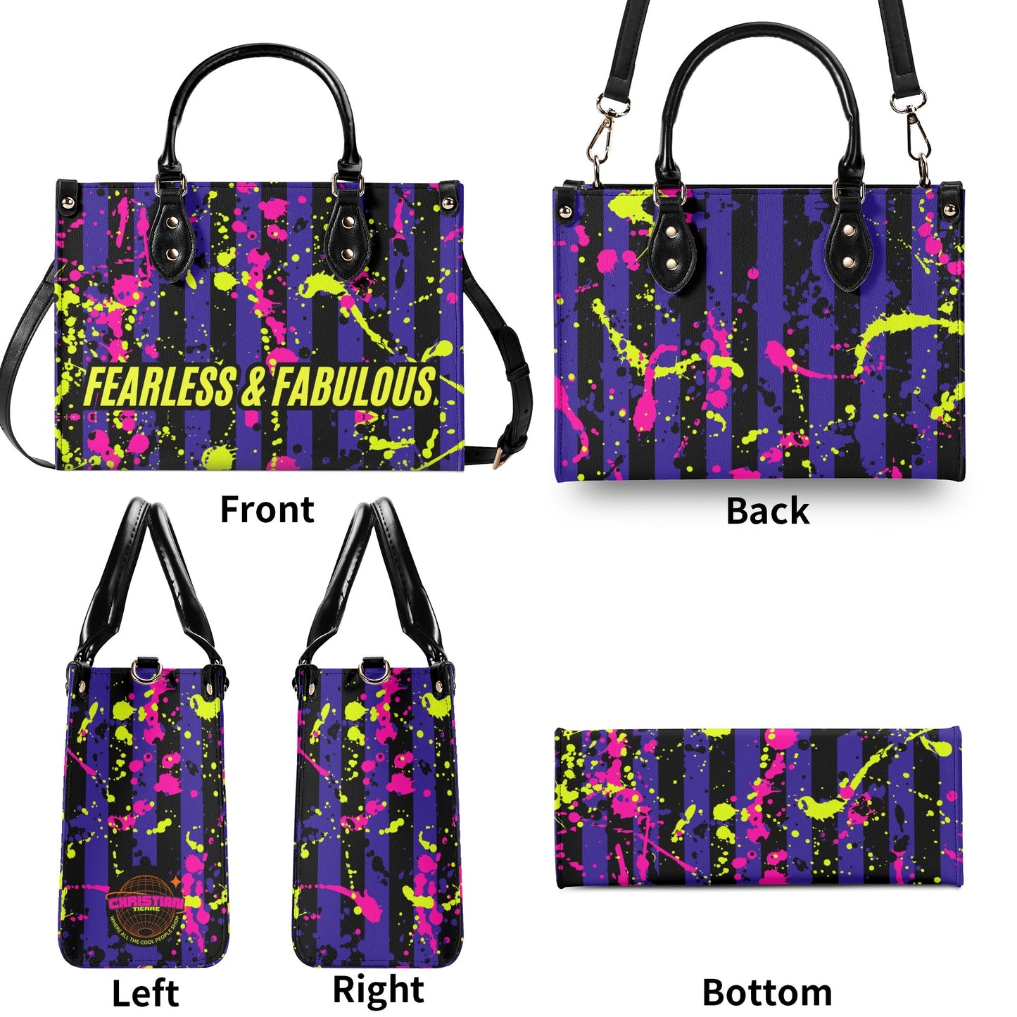 FEARLESS & FABULOUS • THE LEATHER TOTE