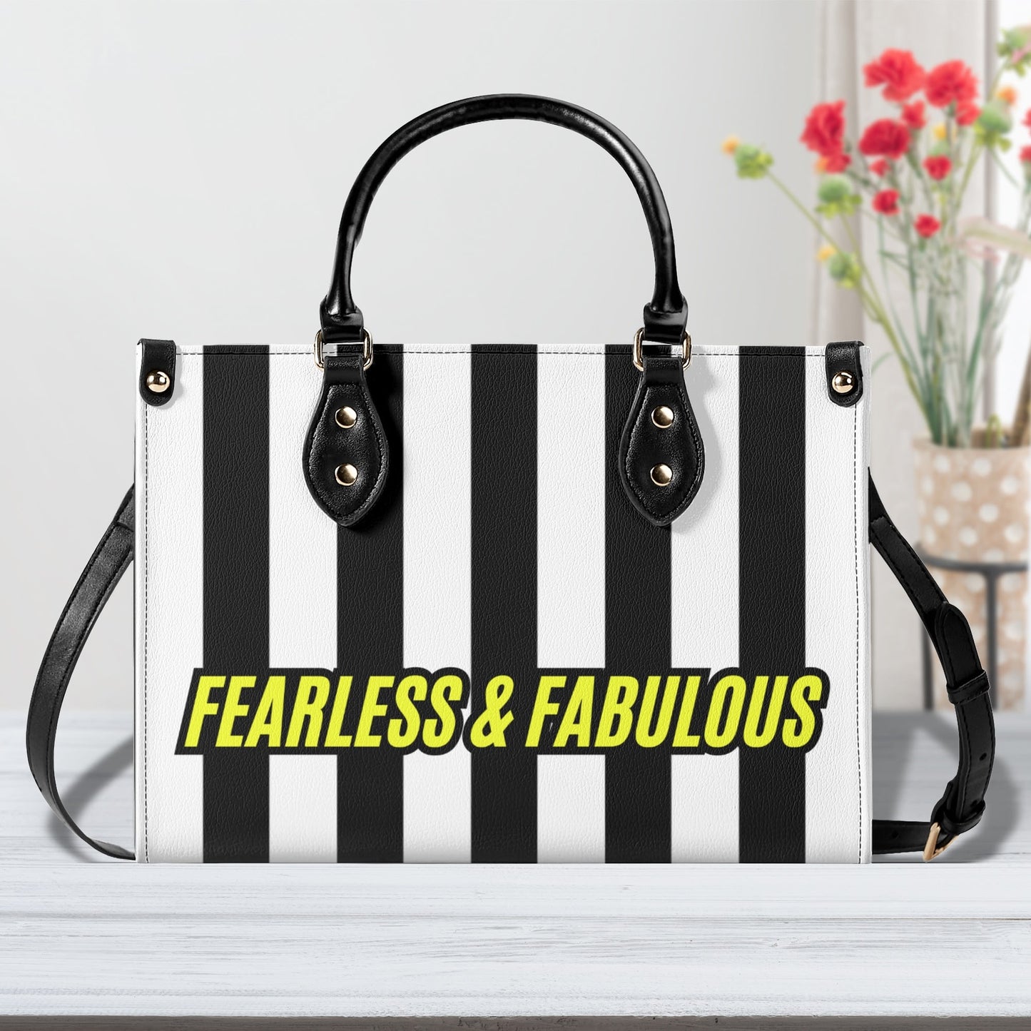 FEARLESS & FABULOUS • THE LEATHER TOTE