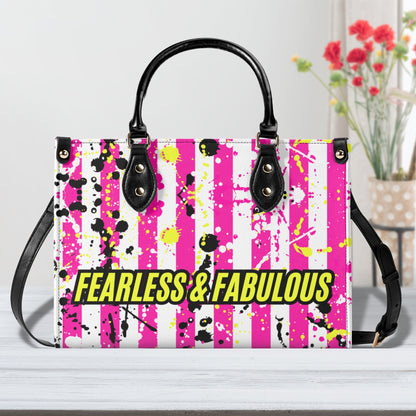 FEARLESS & FABULOUS • THE LEATHER TOTE