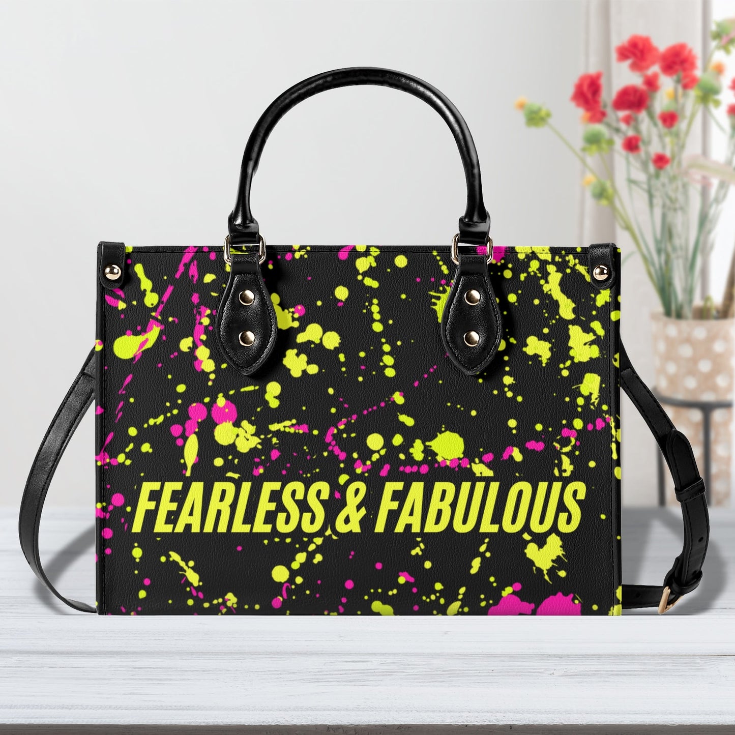 FEARLESS & FABULOUS • THE LEATHER TOTE