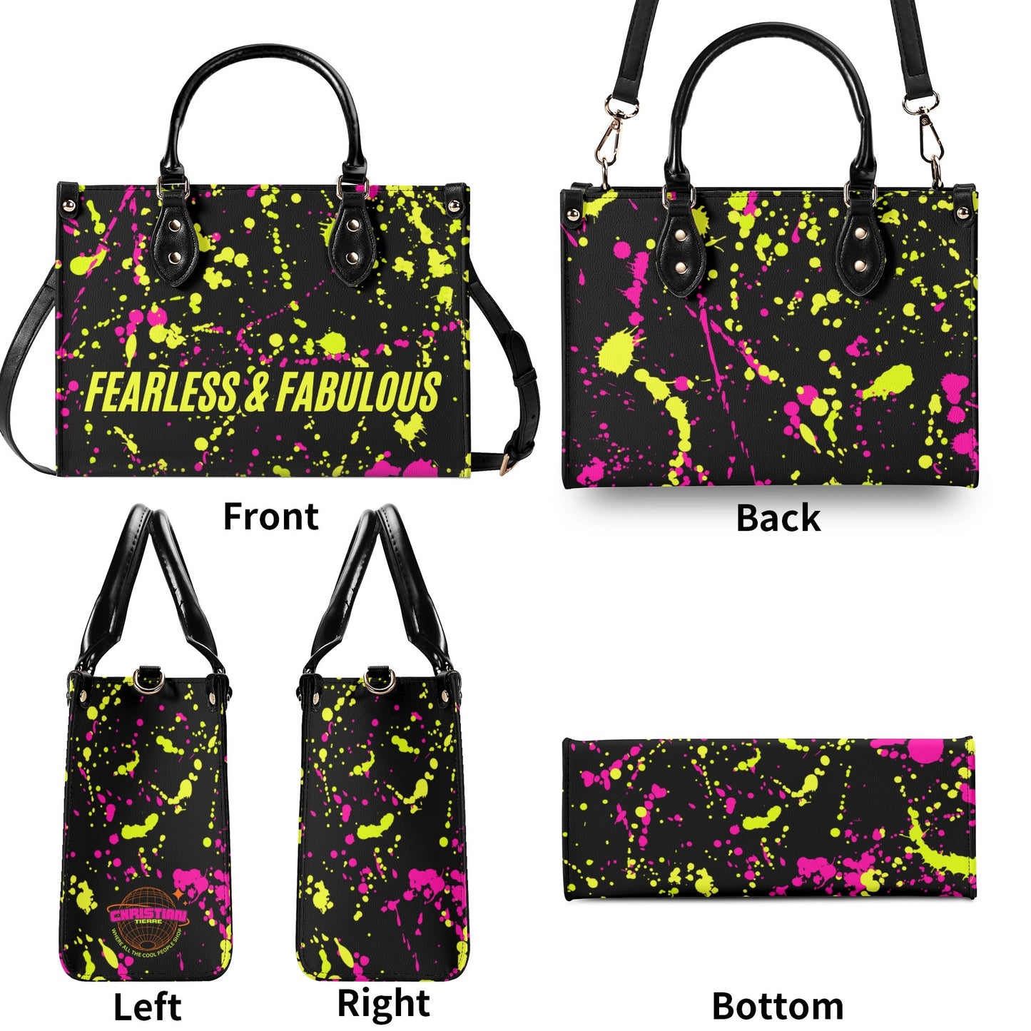 FEARLESS & FABULOUS • THE LEATHER TOTE