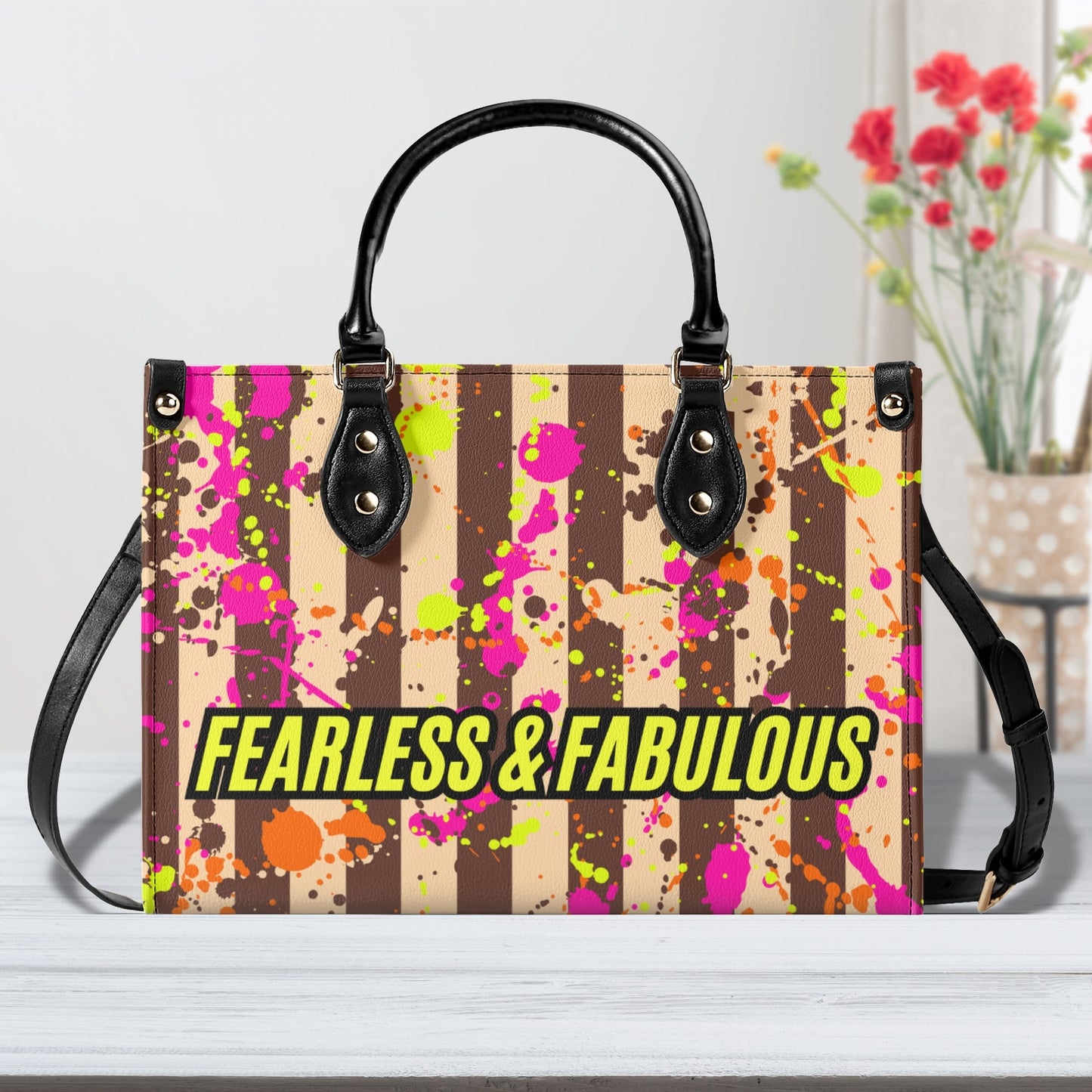 FEARLESS & FABULOUS • THE LEATHER TOTE