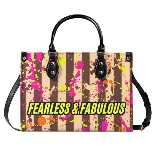 FEARLESS & FABULOUS • THE LEATHER TOTE