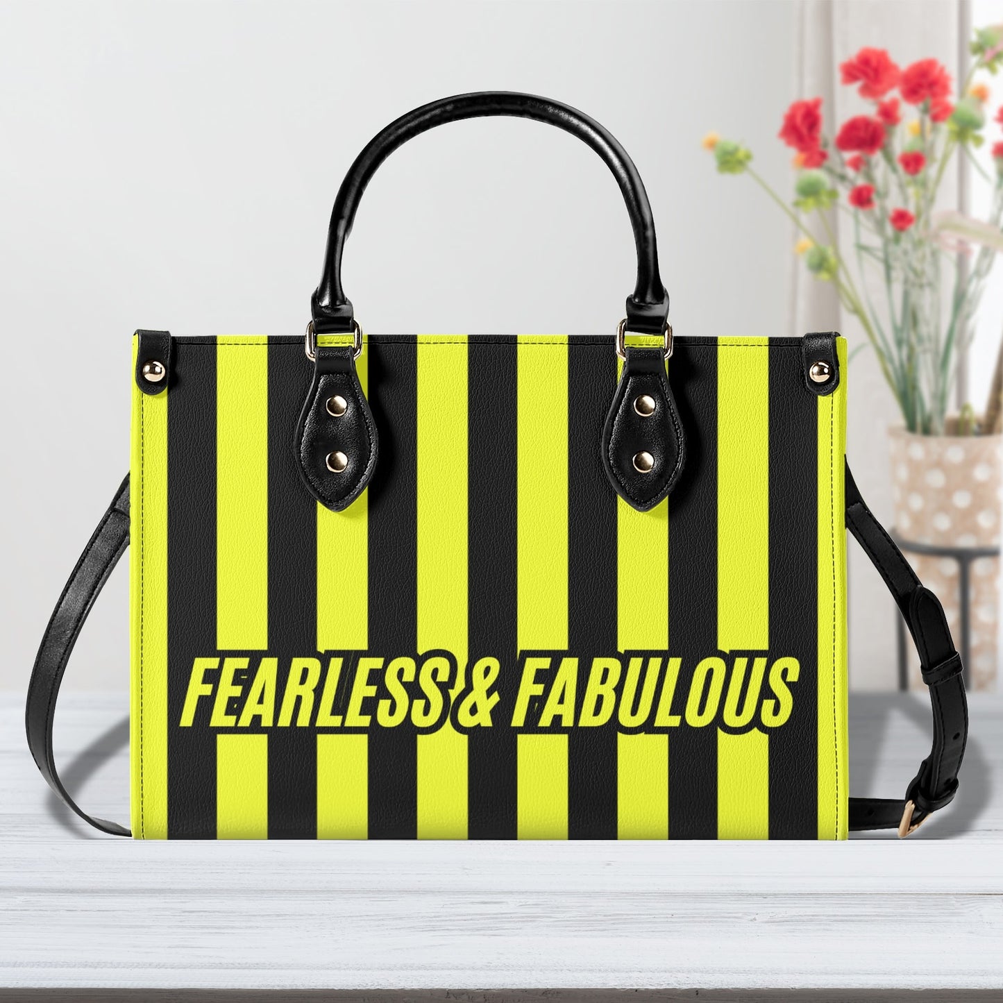 FEARLESS & FABULOUS • THE LEATHER TOTE