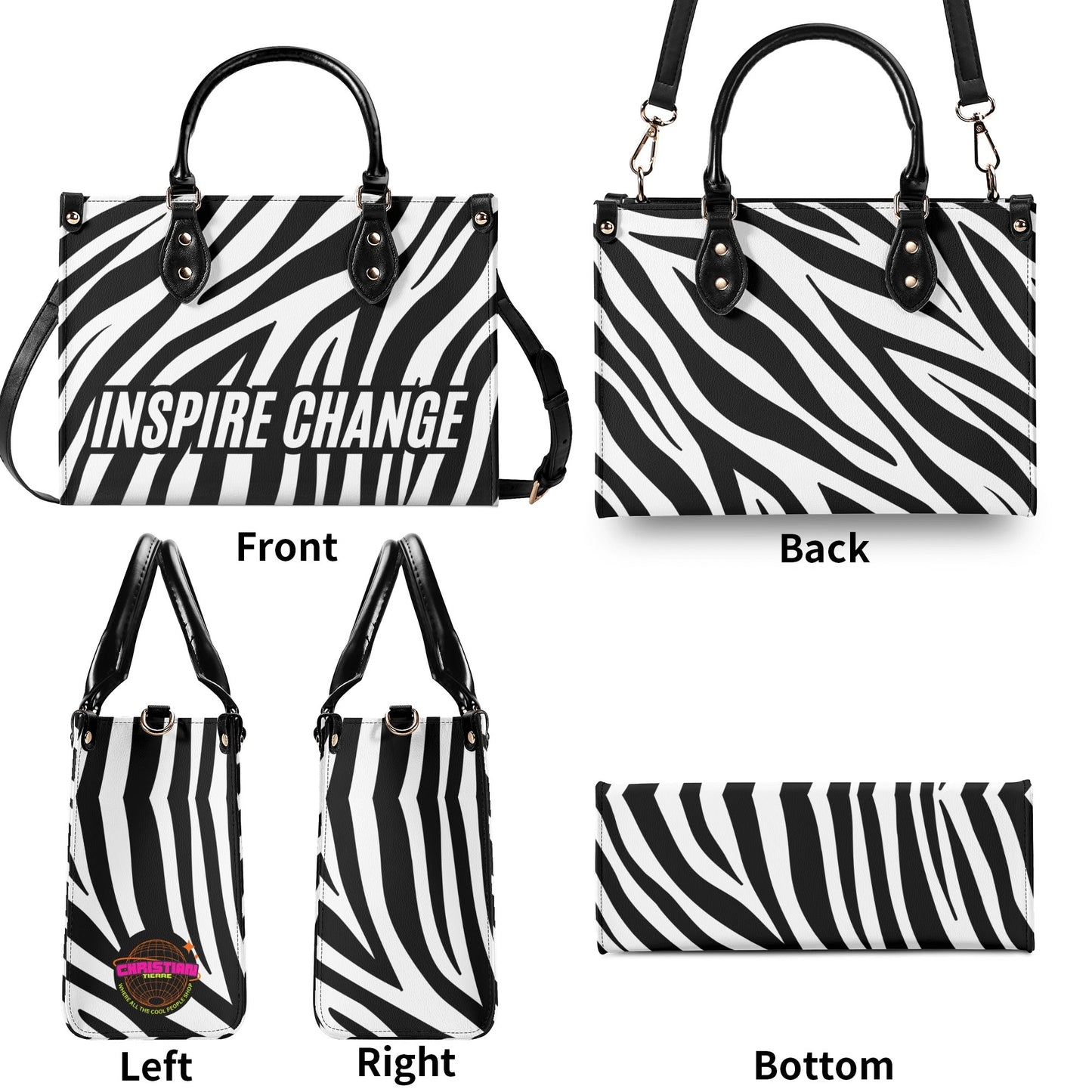 INSPIRE CHANGE • THE LEATHER TOTE