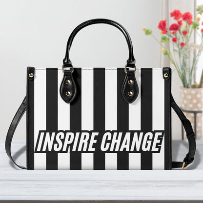 INSPIRE CHANGE • THE LEATHER TOTE