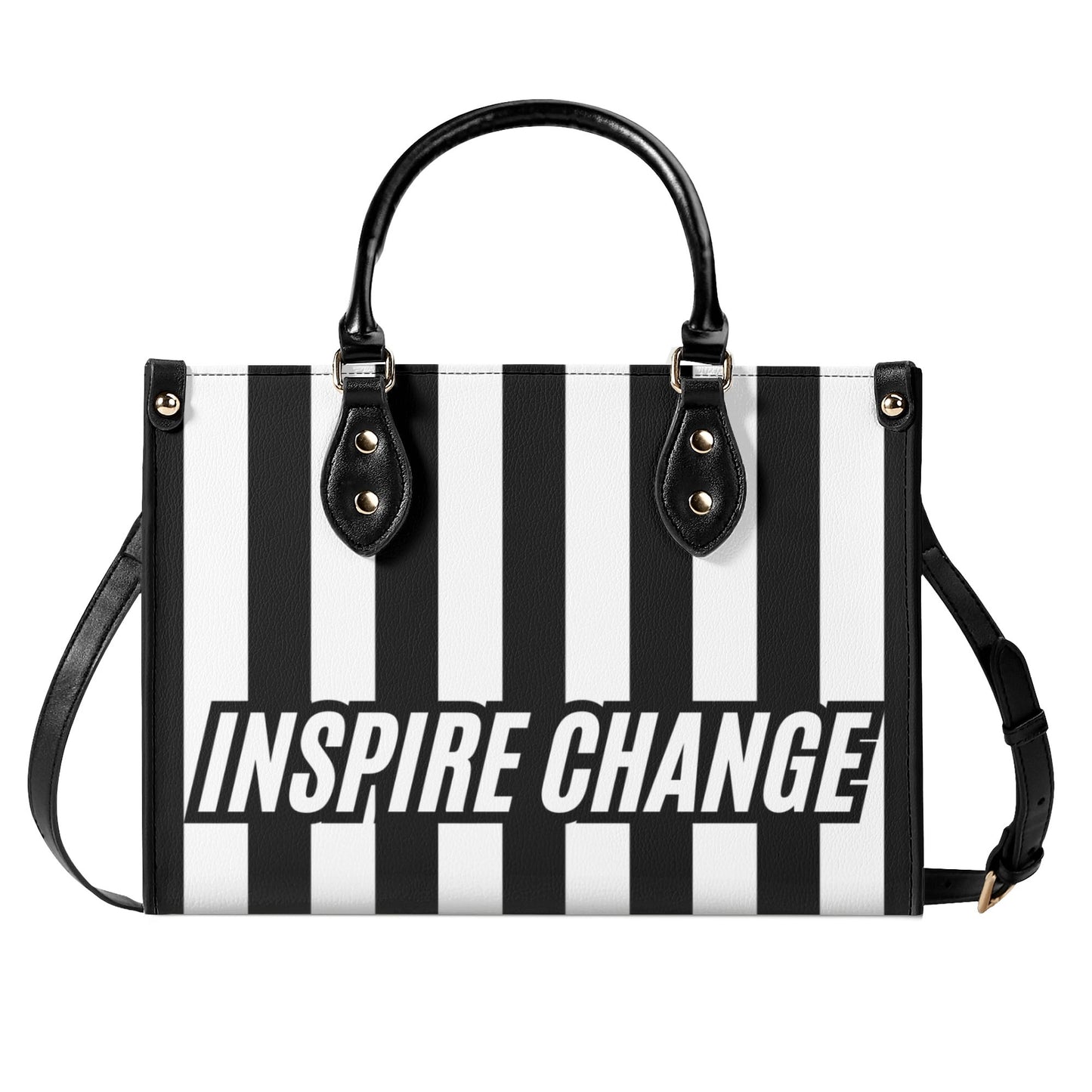 INSPIRE CHANGE • THE LEATHER TOTE