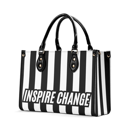 INSPIRE CHANGE • THE LEATHER TOTE