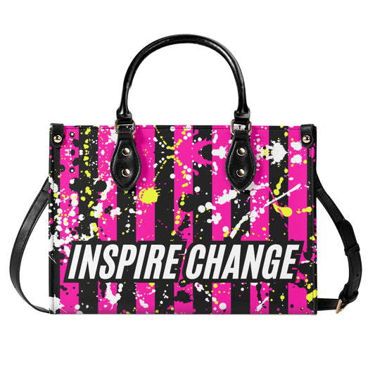 INSPIRE CHANGE • THE LEATHER TOTE