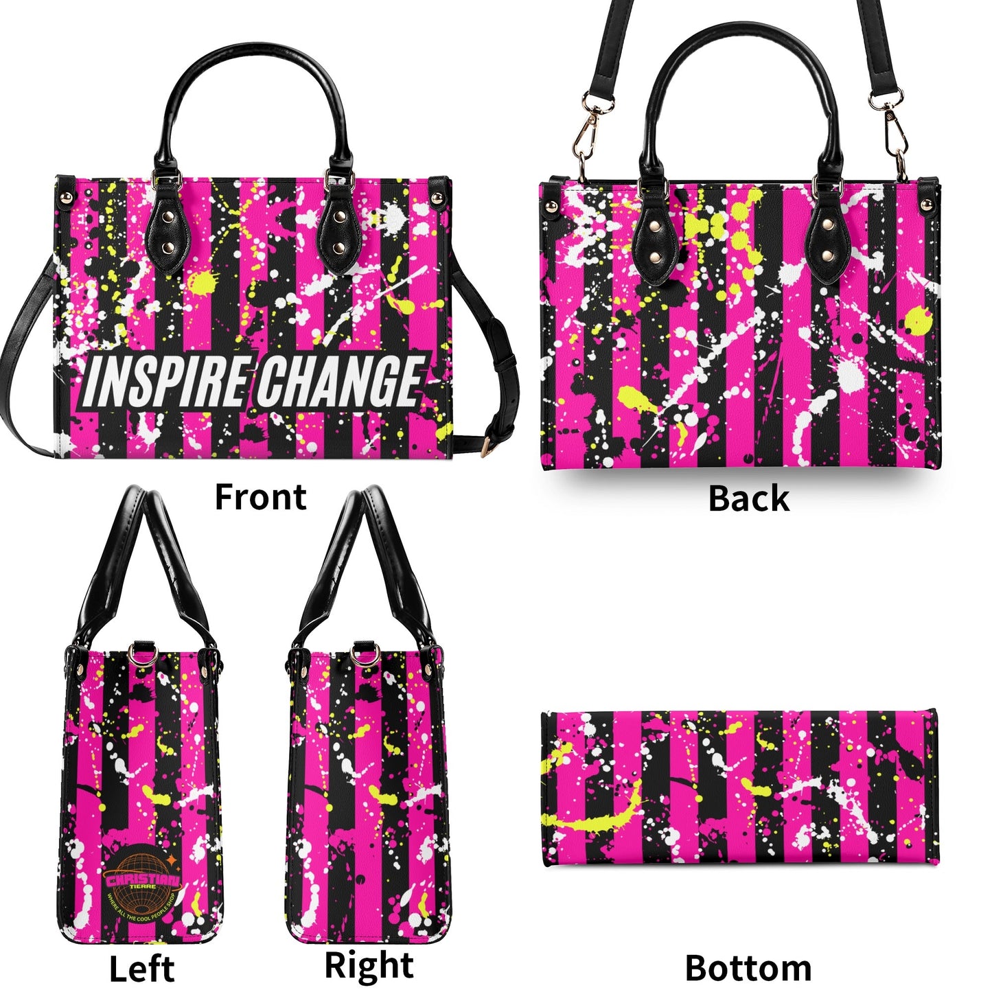 INSPIRE CHANGE • THE LEATHER TOTE