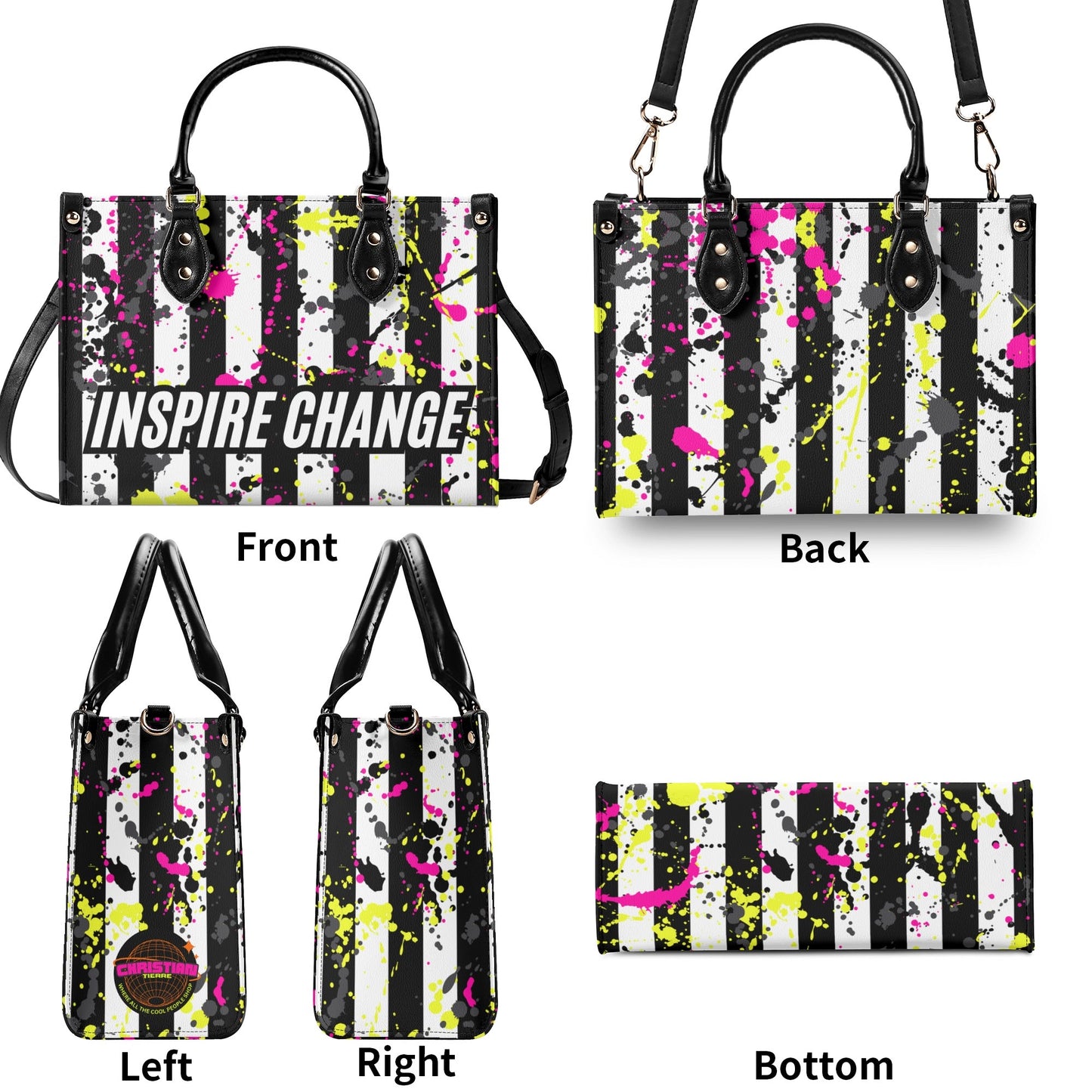 INSPIRE CHANGE • THE LEATHER TOTE