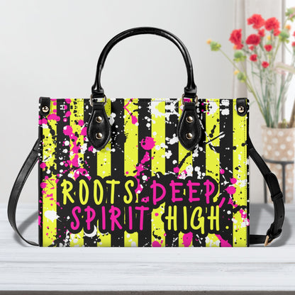 ROOTS DEEP • THE LEATHER TOTE