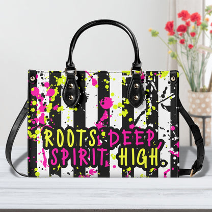 ROOTS DEEP • THE LEATHER TOTE