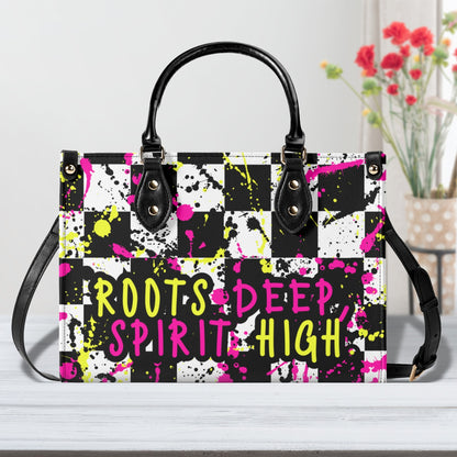 ROOTS DEEP • THE LEATHER TOTE