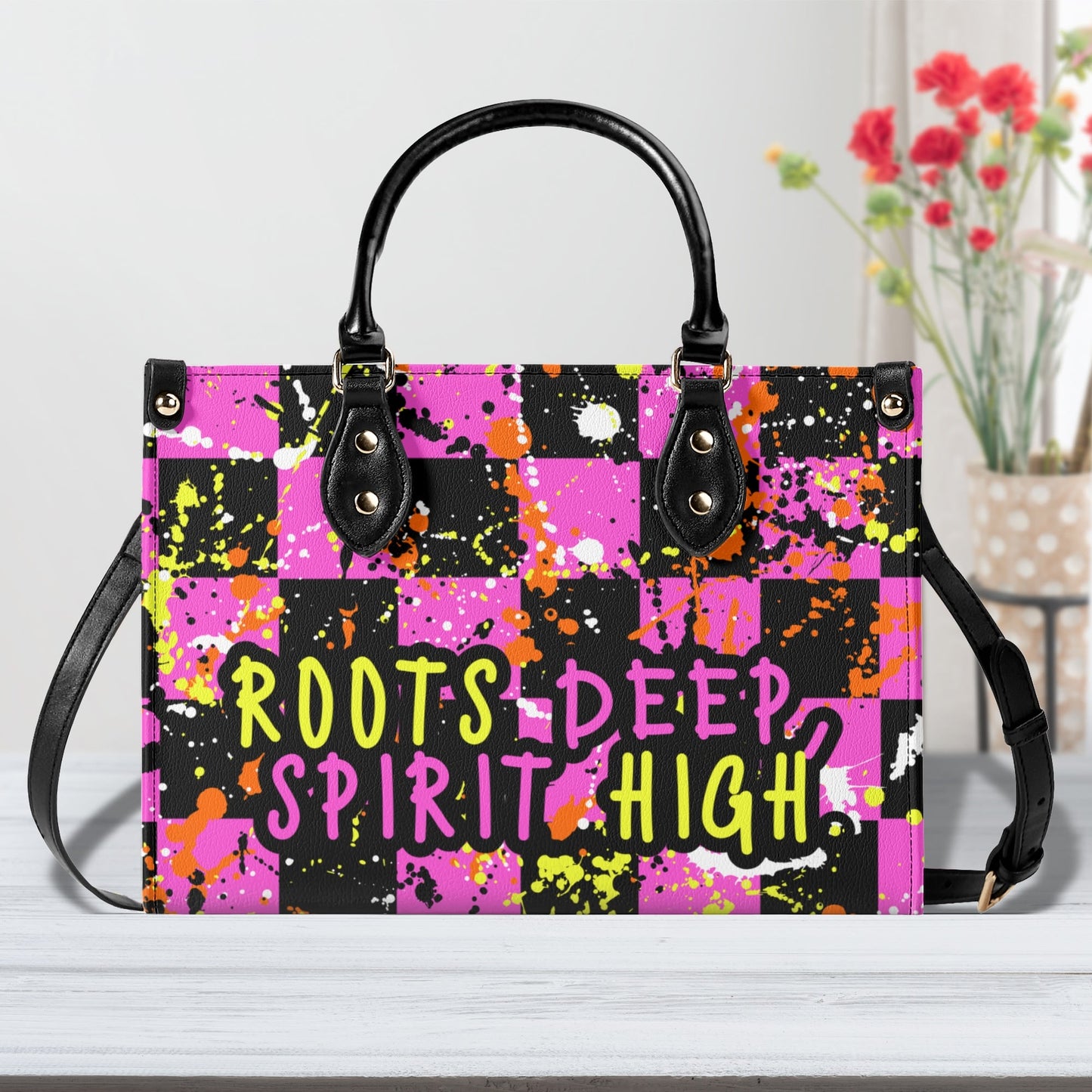 ROOTS DEEP • THE LEATHER TOTE