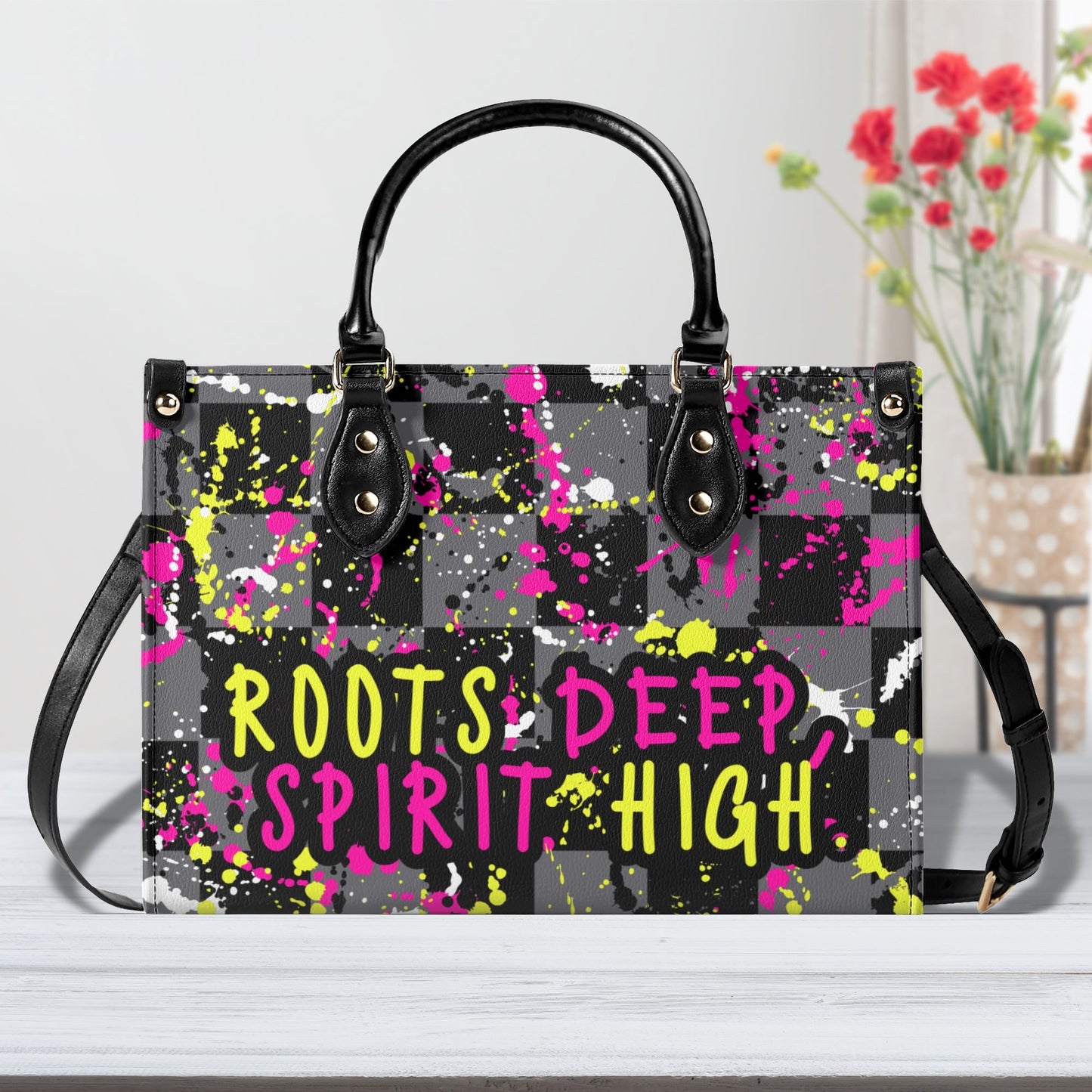 ROOTS DEEP • THE LEATHER TOTE