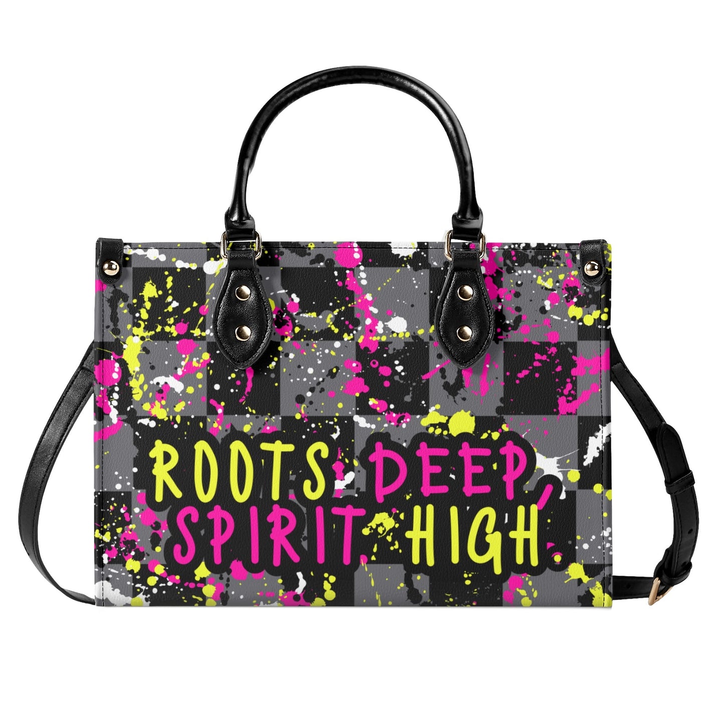 ROOTS DEEP • THE LEATHER TOTE