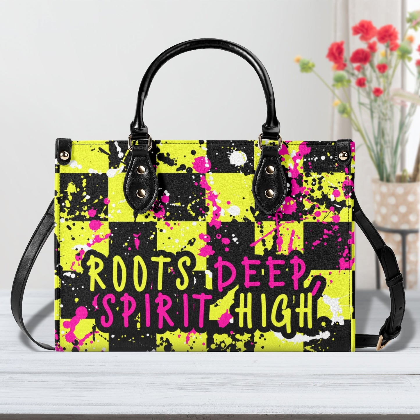 ROOTS DEEP • THE LEATHER TOTE