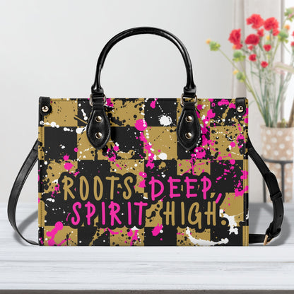 ROOTS DEEP • THE LEATHER TOTE