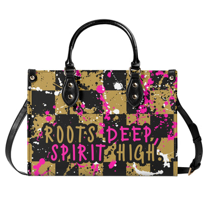 ROOTS DEEP • THE LEATHER TOTE