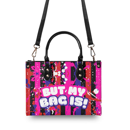 RACISM AINT CUTE, BUT MY BAG IS • THE LEATHER TOTE