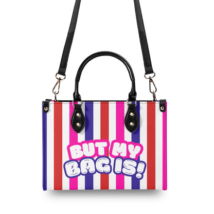 RACISM AINT CUTE, BUT MY BAG IS • THE LEATHER TOTE