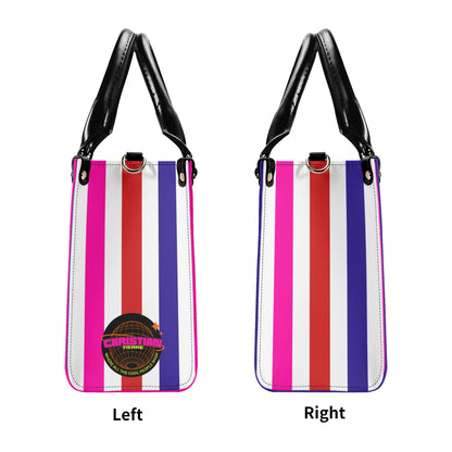 RACISM AINT CUTE, BUT MY BAG IS • THE LEATHER TOTE