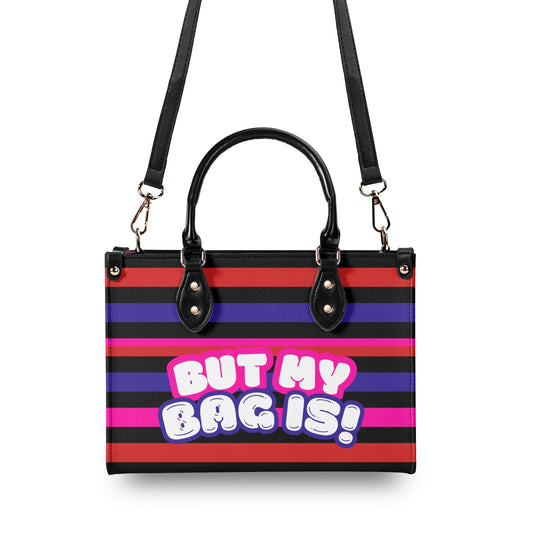 RACISM AINT CUTE, BUT MY BAG IS • THE LEATHER TOTE