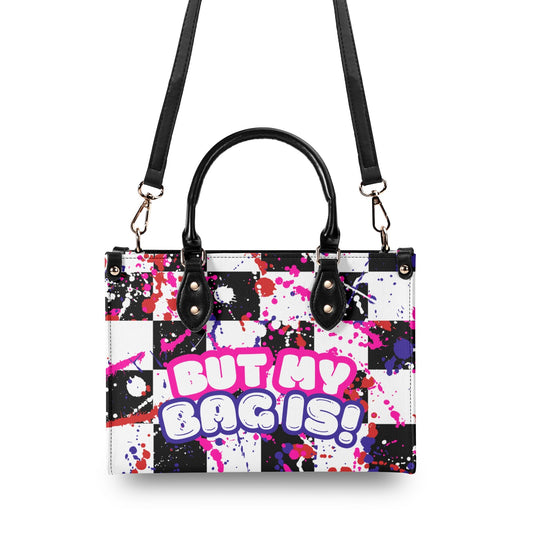 RACISM AINT CUTE, BUT MY BAG IS • THE LEATHER TOTE