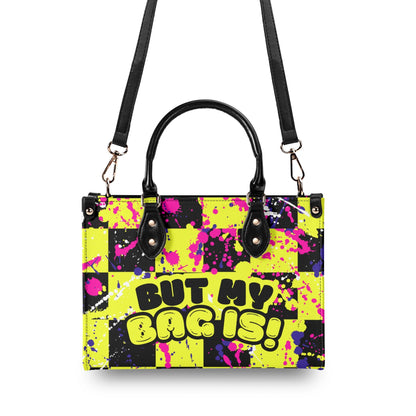 RACISM AINT CUTE, BUT MY BAG IS • THE LEATHER TOTE