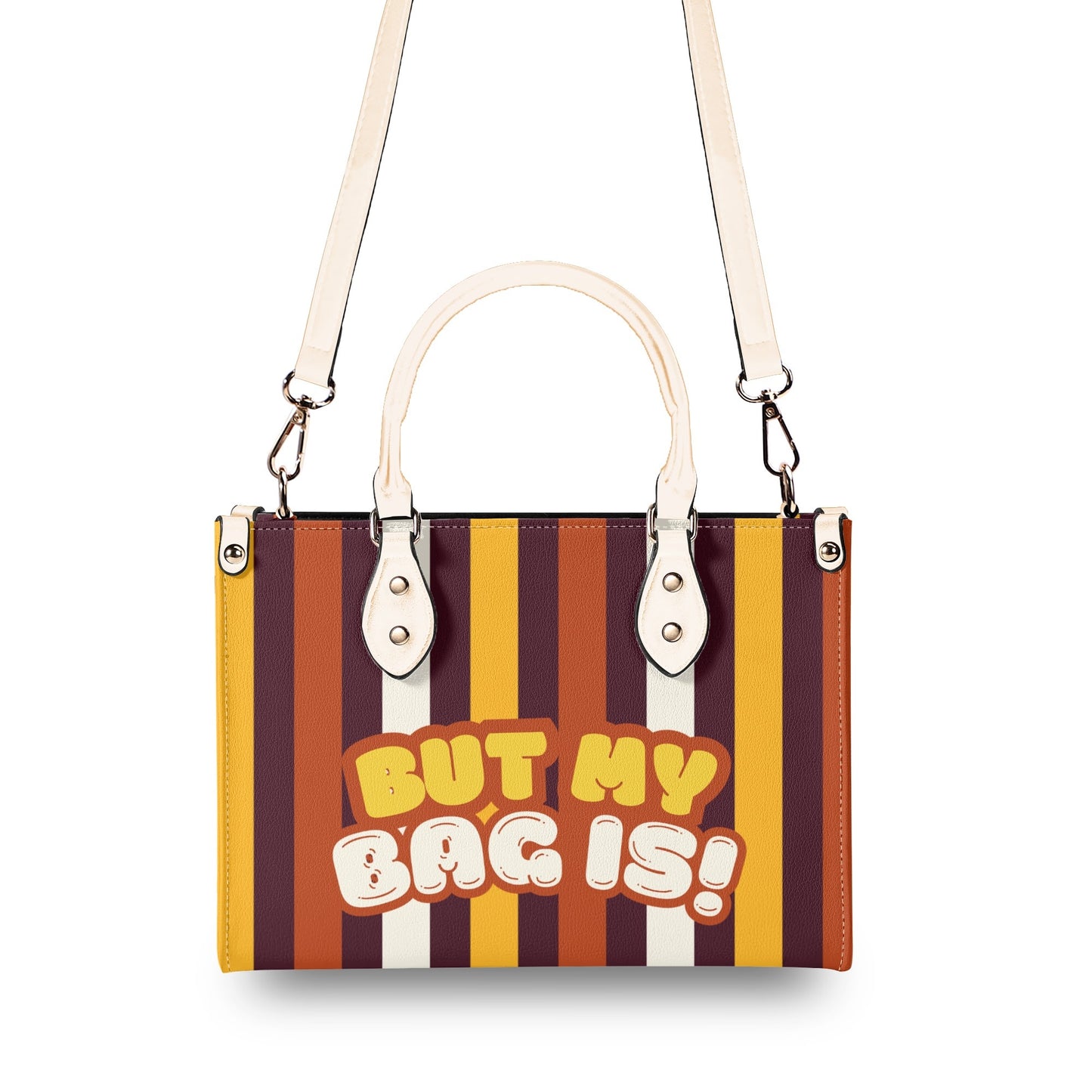 RACISM AINT CUTE, BUT MY BAG IS • THE LEATHER TOTE