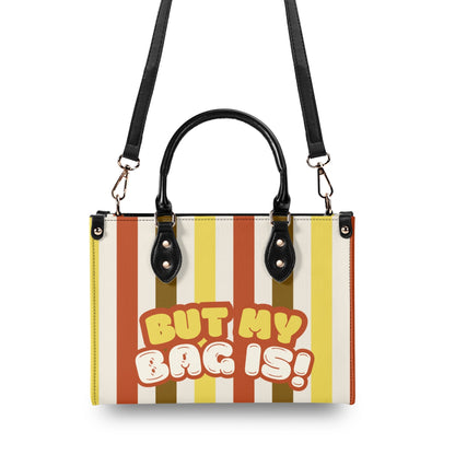 RACISM AINT CUTE, BUT MY BAG IS • THE LEATHER TOTE