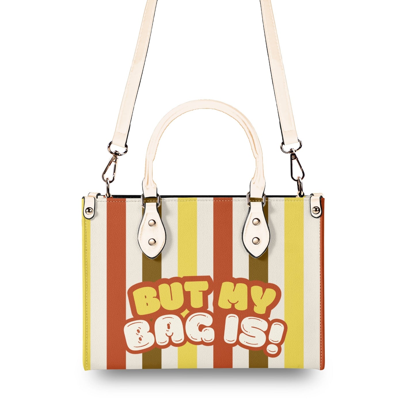 RACISM AINT CUTE, BUT MY BAG IS • THE LEATHER TOTE