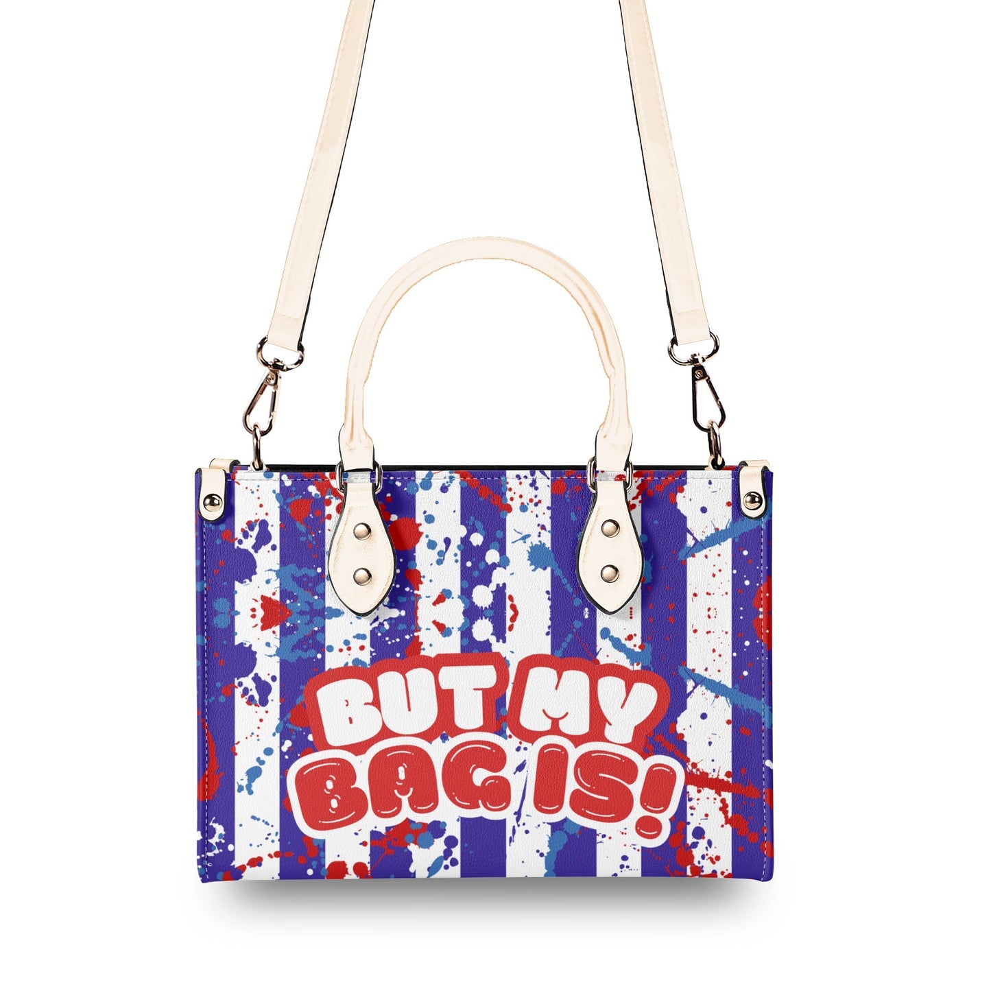 RACISM AINT CUTE, BUT MY BAG IS • THE LEATHER TOTE