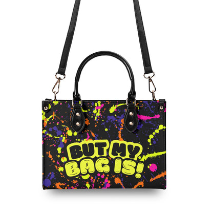 RACISM AINT CUTE, BUT MY BAG IS • THE LEATHER TOTE