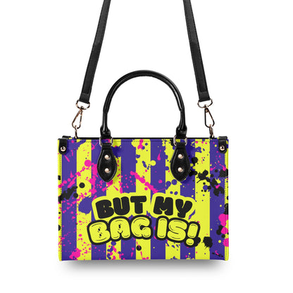 RACISM AINT CUTE, BUT MY BAG IS • THE LEATHER TOTE