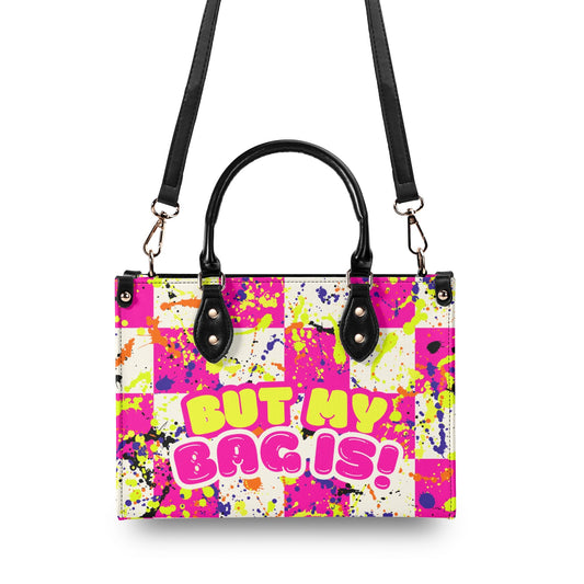 RACISM AINT CUTE, BUT MY BAG IS • THE LEATHER TOTE