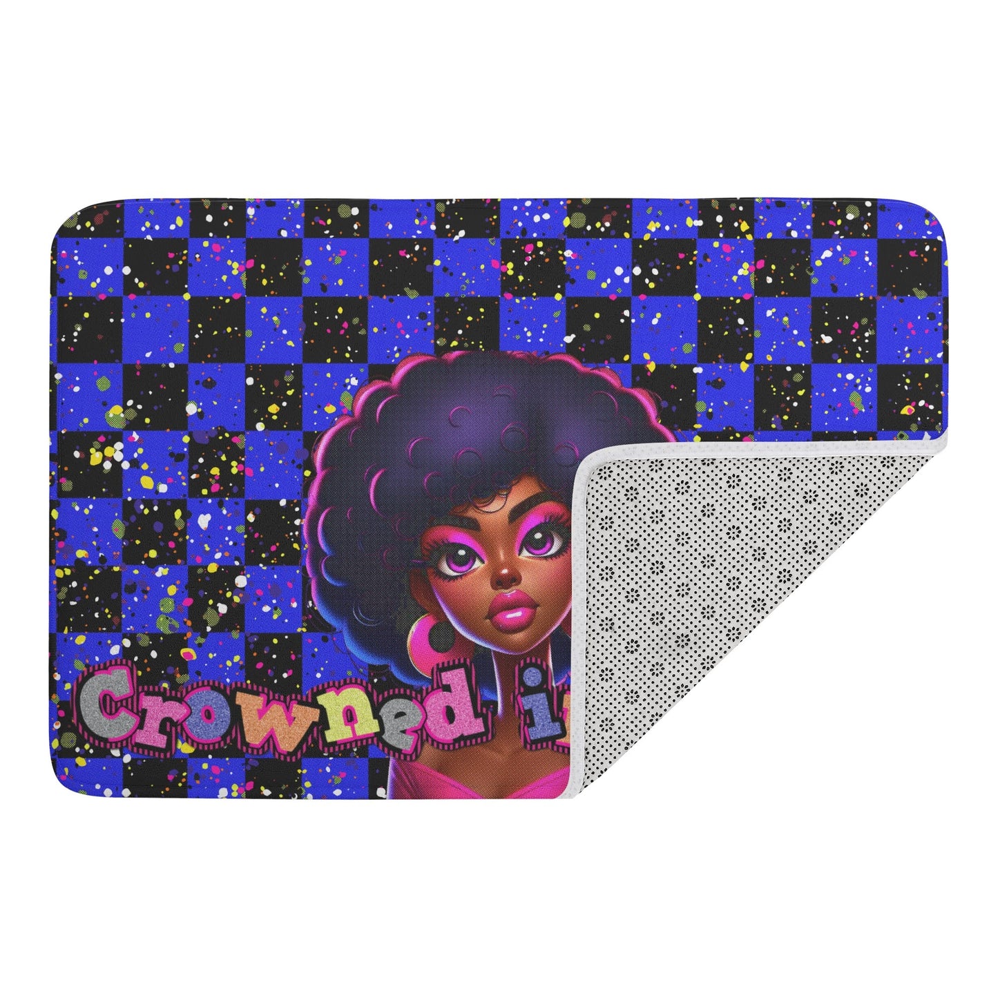 CROWNED IN CURLS • THE DOOR MAT