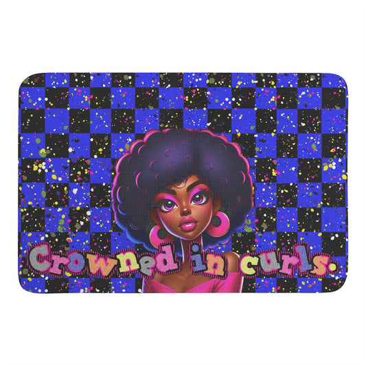 CROWNED IN CURLS • THE DOOR MAT