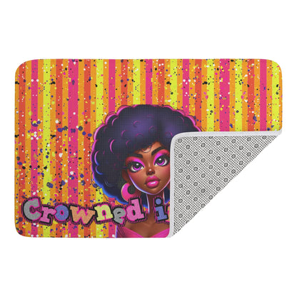 CROWNED IN CURLS • THE DOOR MAT