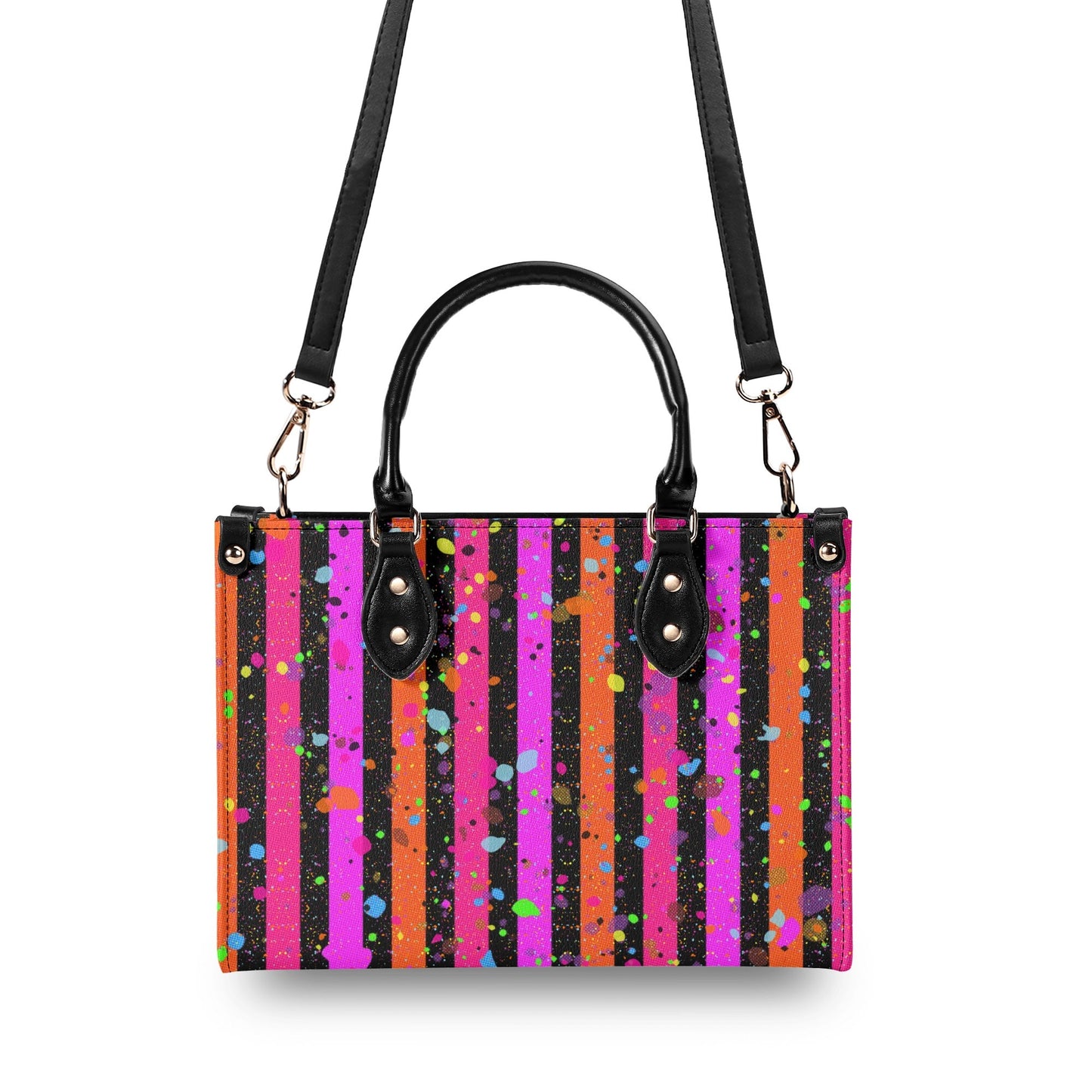 COLORFUL HAIR DONT CARE • THE LEATHER TOTE