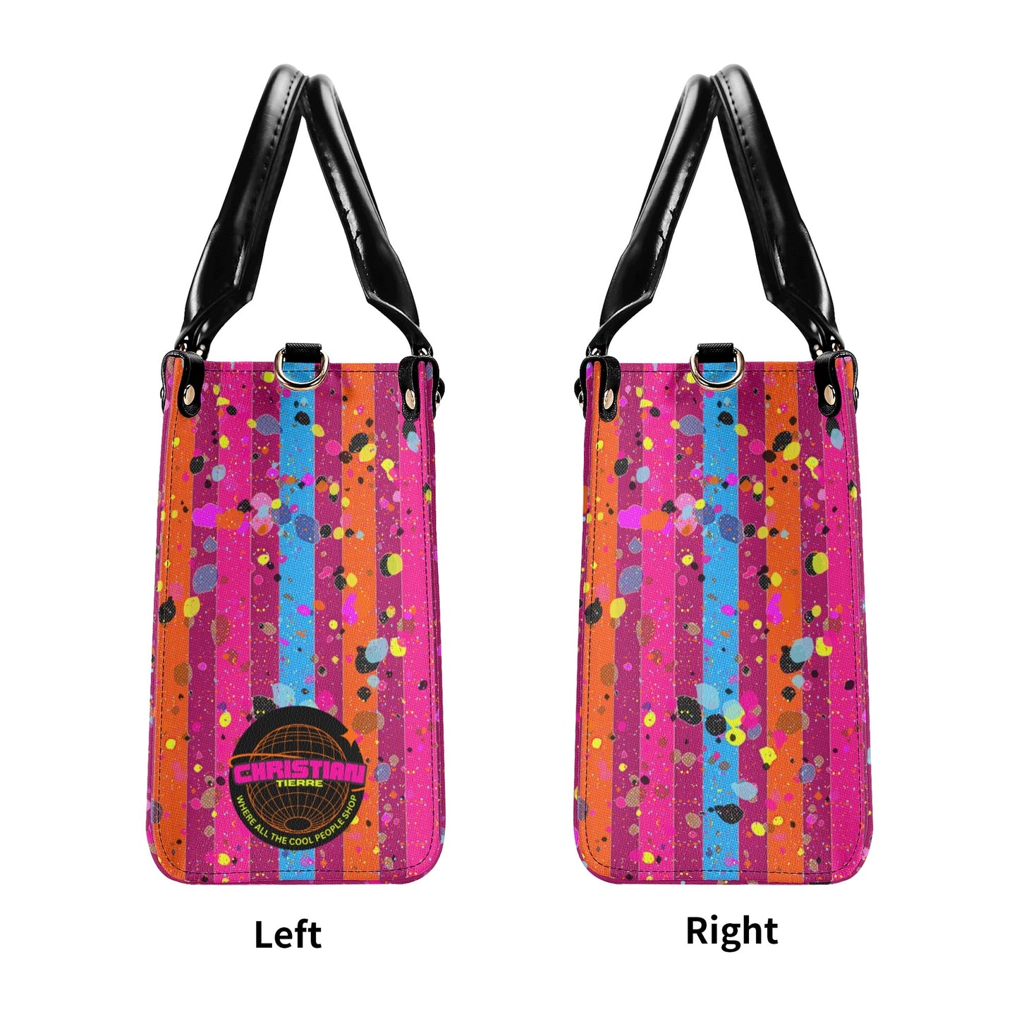 COLORFUL HAIR DONT CARE • THE LEATHER TOTE