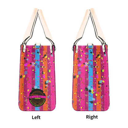 COLORFUL HAIR DONT CARE • THE LEATHER TOTE