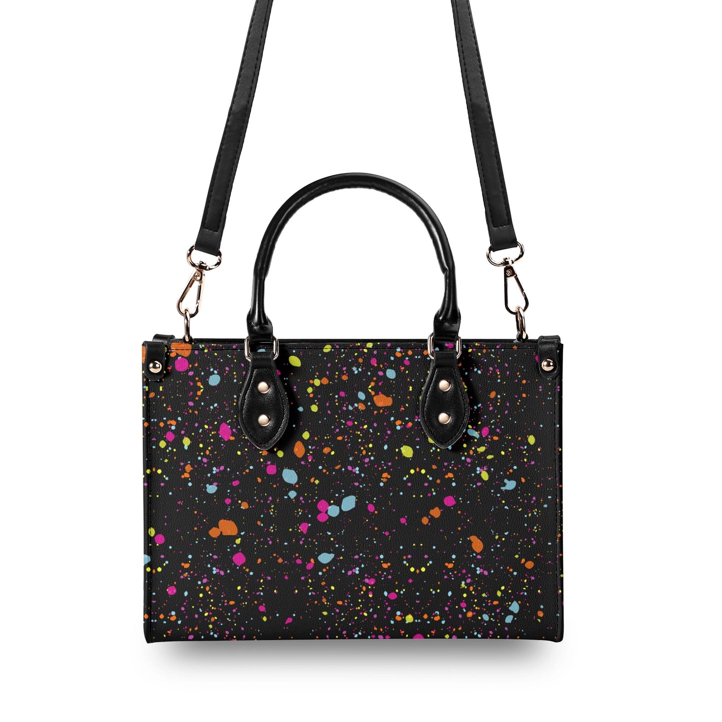 COLORFUL HAIR DONT CARE • THE LEATHER TOTE