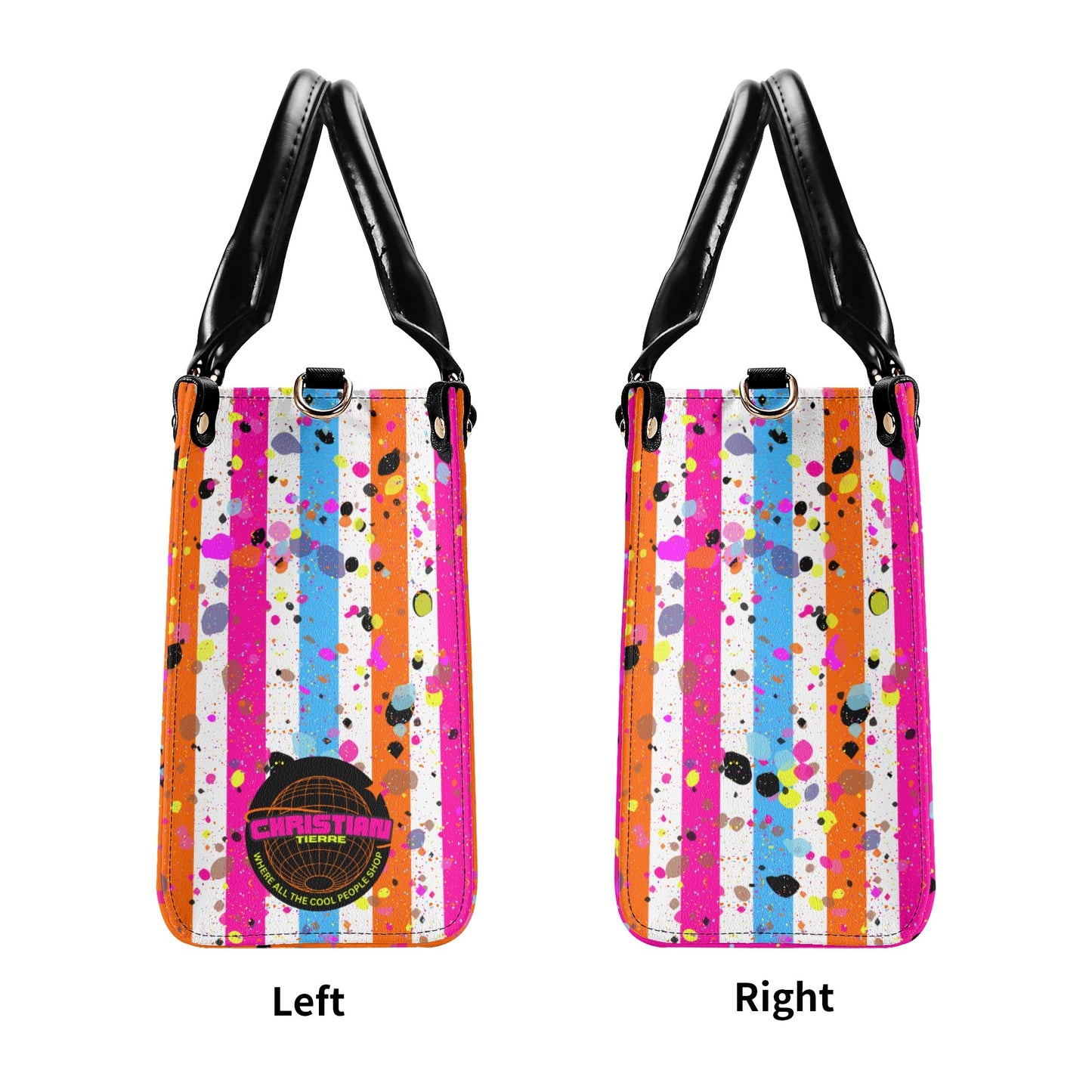 COLORFUL HAIR DONT CARE • THE LEATHER TOTE