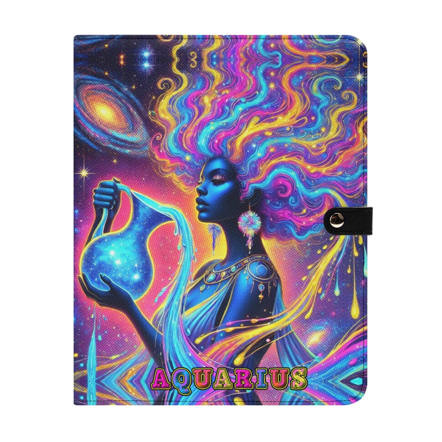 AQUARIUS • THE LEATHER PADFOLIO