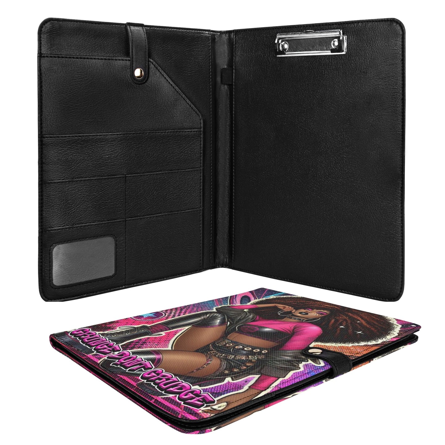 GRUNGE DONT GRUDGE • THE LEATHER PADFOLIO